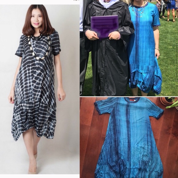 Bianco Levrin Silk Dress - Picture 1 of 6